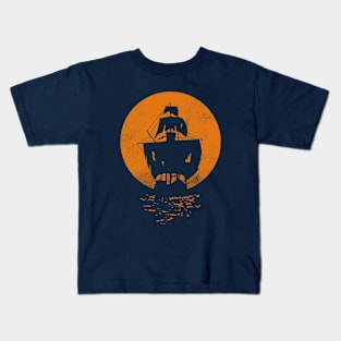 Pirate Ship Kids T-Shirt